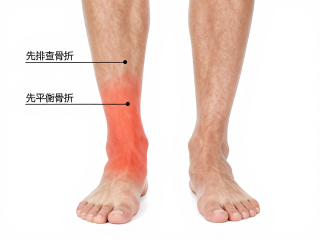 脚踝反复扭伤？先排查骨折，再平衡左右脚力量强化