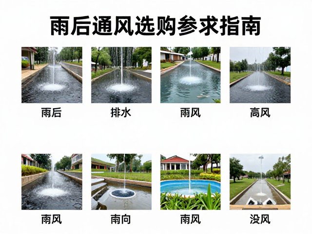 不同场景的通风排水需求差异