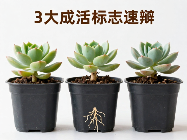 生长迹象确认完全成活