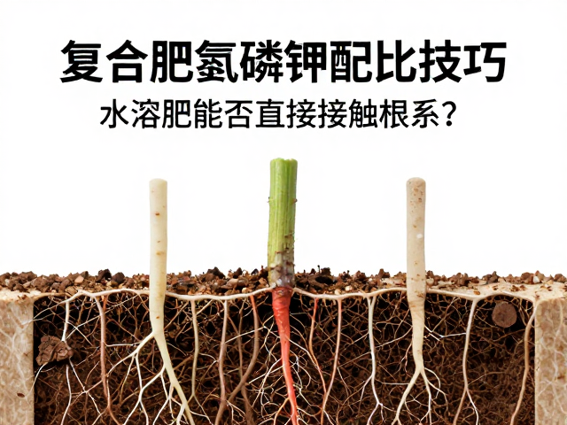 水溶肥接触根系的安全性分析