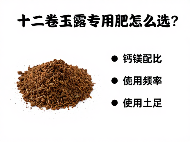 肥料形态选择与施用频率的科学界定