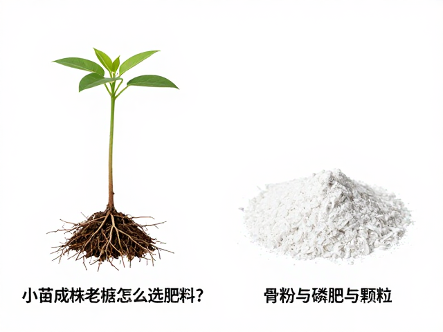 小苗成株老桩怎么选肥料？骨粉与磷肥颗粒均匀度大揭秘