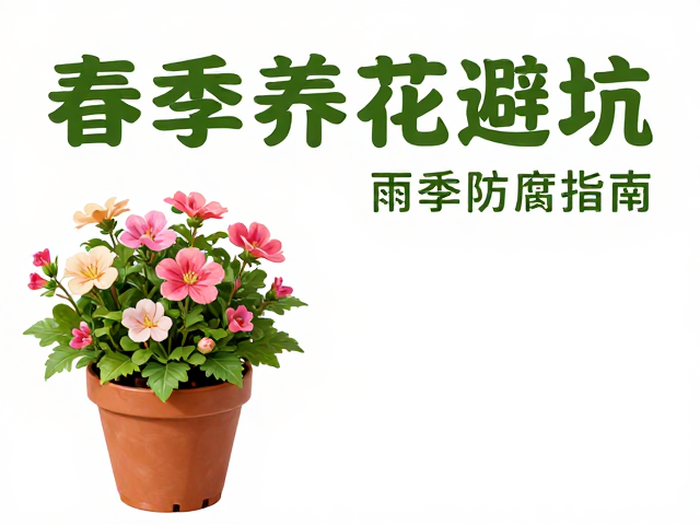 春季养花避坑:雨季防腐指南