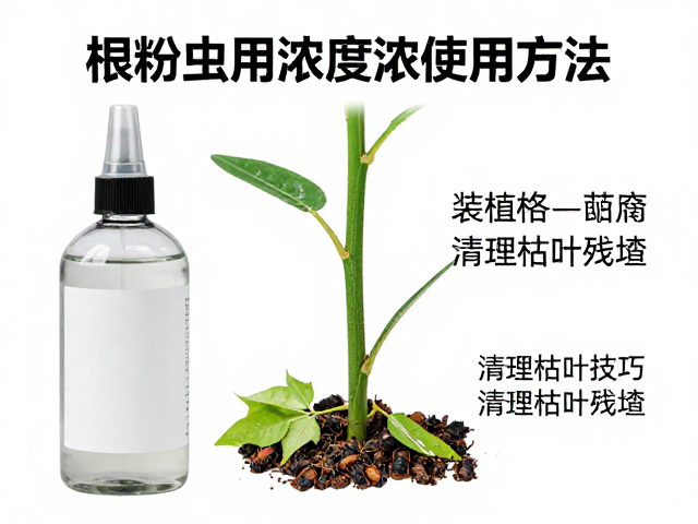 灌根与茎基处理的标准化操作