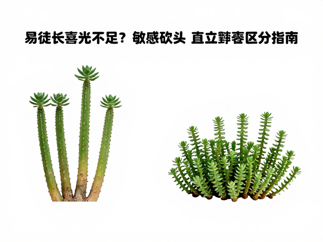 直立与匍匐:生长习性的自然分野