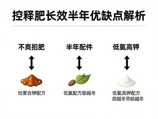 控释肥的作用机理与半年长效周期解析