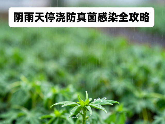 阴雨天停浇防真菌感染