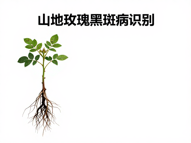 山地玫瑰黑斑病识别，根系发黑空烂防治全攻略