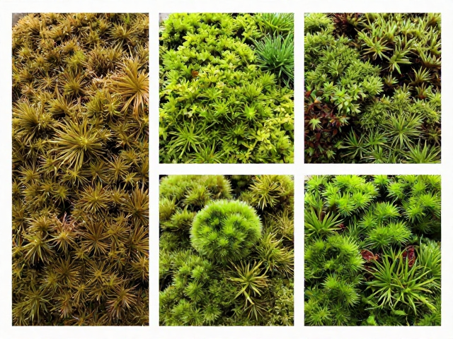 苔藓造景素材收纳法，按颜色分区整理，打造高颜值微景观