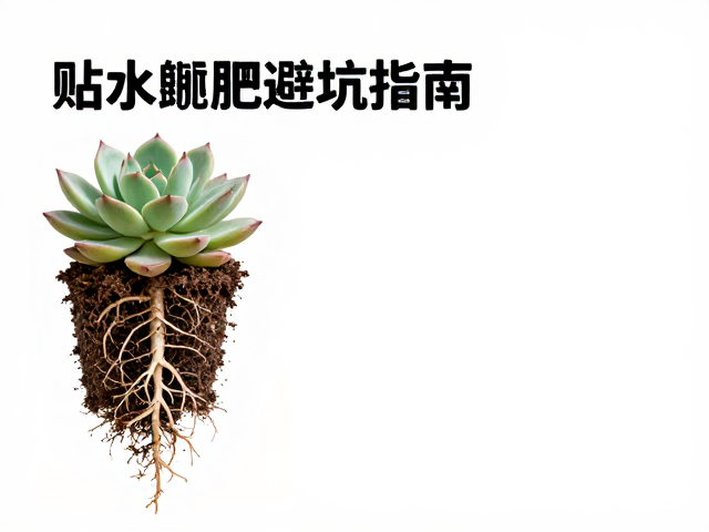 贴地匍匐多肉耐贫瘠忌积水，浇水施肥避坑指南