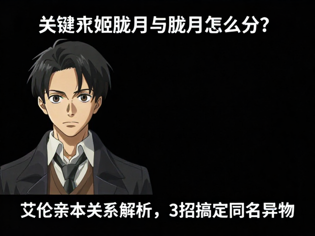 亲本关系解析:艾伦与姬胧月的从属逻辑
