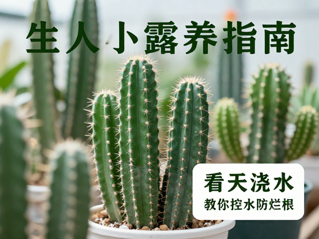 仙人掌露养指南，生长期勤浇，看天浇水，教你控水防烂根