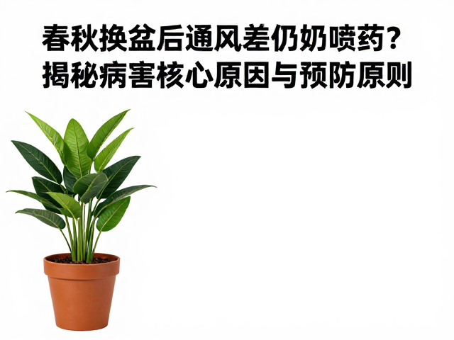 春秋换盆后通风差仍喷药？揭秘病害核心原因与预防原则