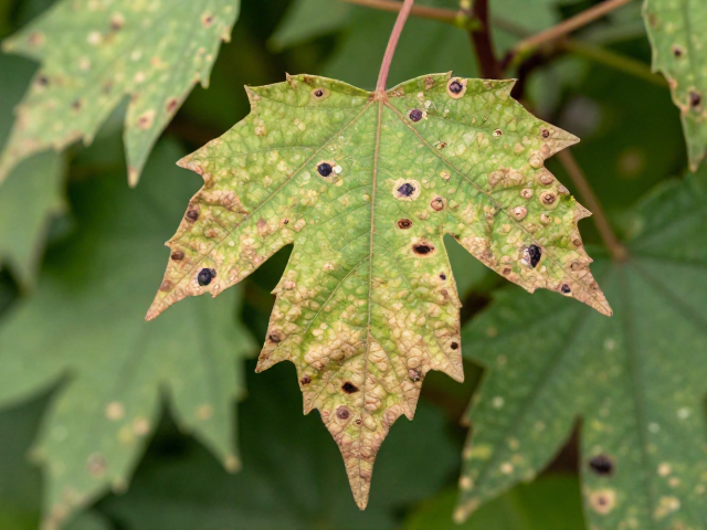 植物立枯病症状识别与防治，定期清理枯叶防煤烟病