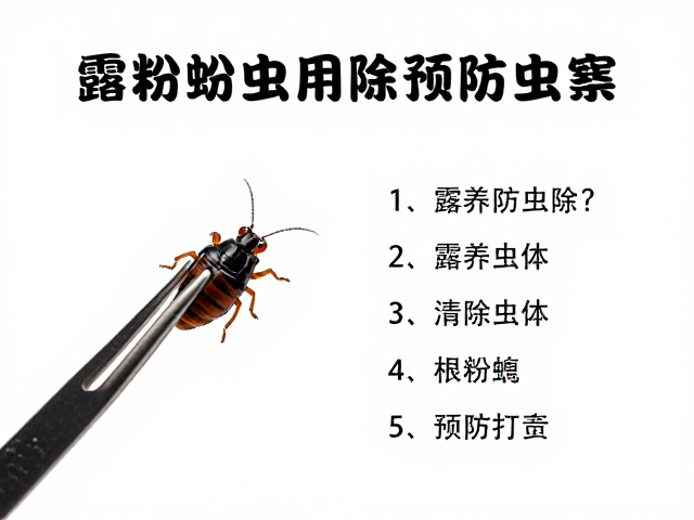 根粉蚧怎么除？露养防虫用镊子清除虫体，附预防方案