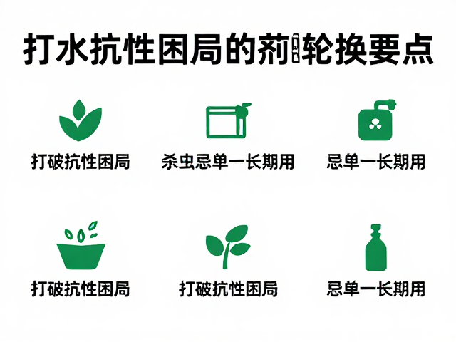 打破抗性困局的药剂轮换策略