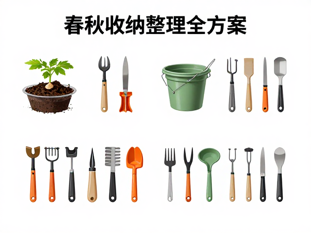 建立工具收纳体系,延长器具使用寿命