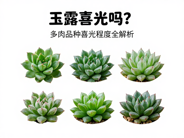 玉露喜光吗？多肉品种喜光程度全解析，新手必看的养护指南