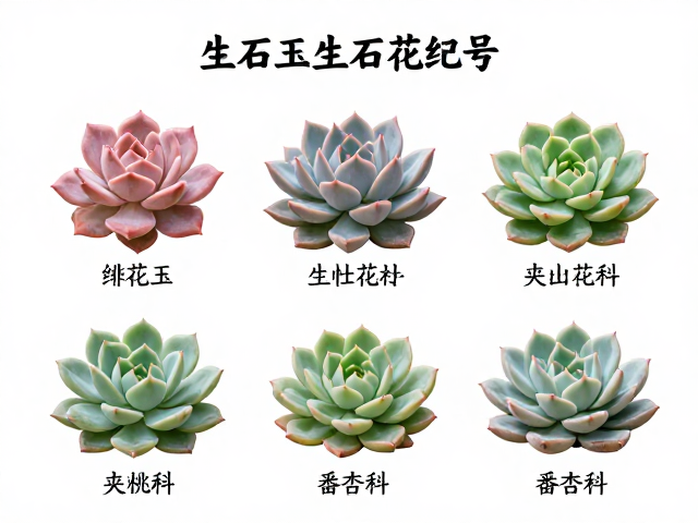 夹竹桃科与番杏科的多肉植物形态解析