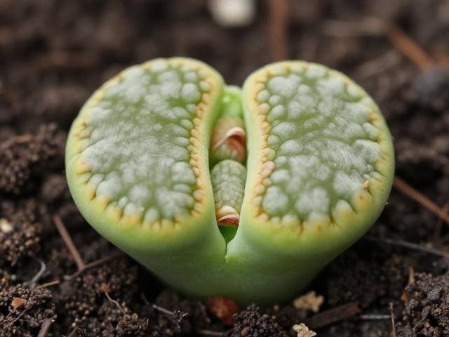 分析植株整体形态与裂隙特征