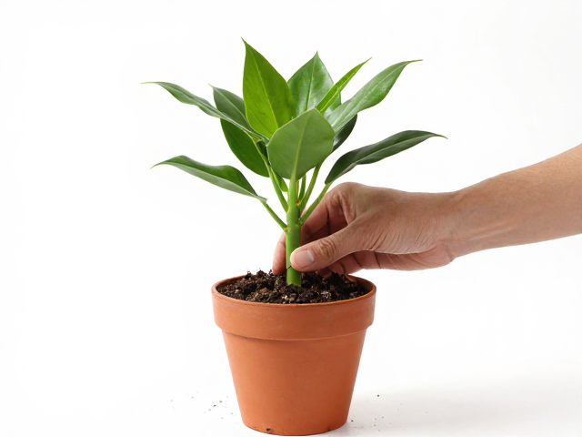 扶正植株的操作细节与技巧