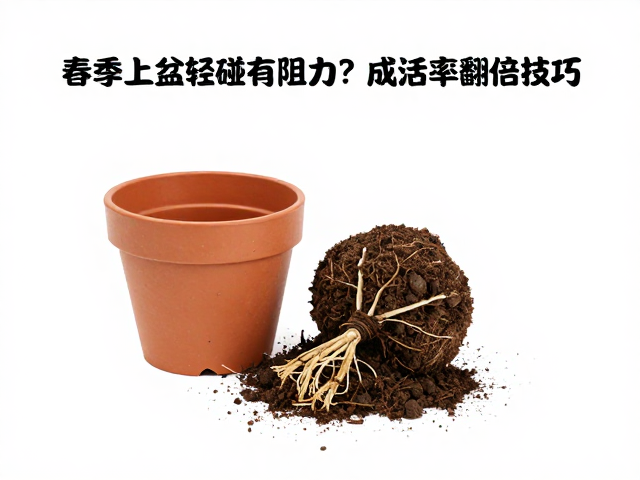 脱盆与护根的标准操作流程