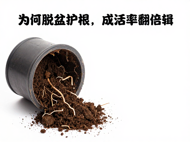 春季上盆轻碰有阻力？带原土球脱盆护根，成活率翻倍技巧