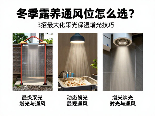 动态管理以最大化增光与通风