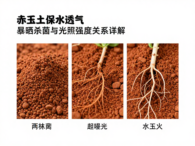 赤玉土保水透气，暴晒杀菌与光照强度关系详解