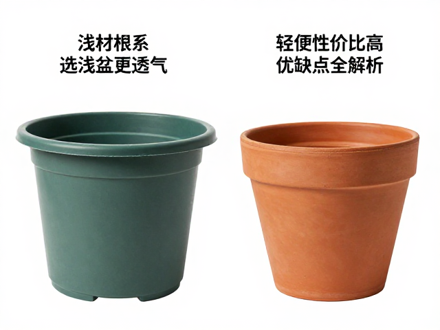 红陶盆的自然呼吸特性