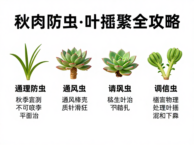 常见秋季虫害识别与物理防治