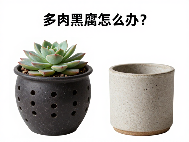 带孔花盆的结构优势与材质选择