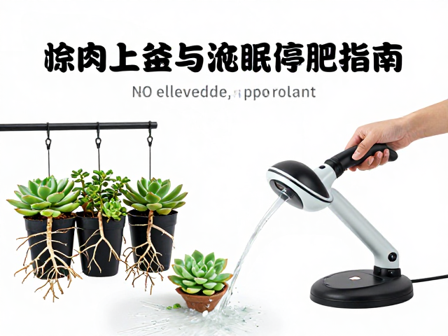晾根上盆与休眠期停肥指南