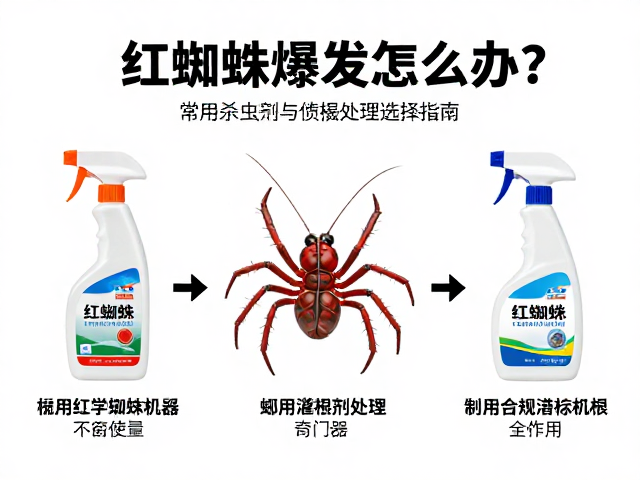常用化学杀虫剂的作用机理与选择逻辑