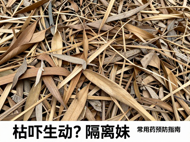 枯叶堆积易生虫？隔离病株，常用药剂预防指南