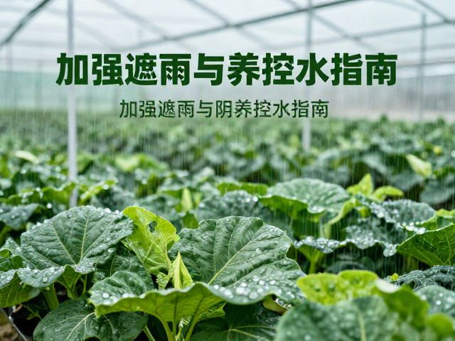 阴养控水与根系健康的协同管理