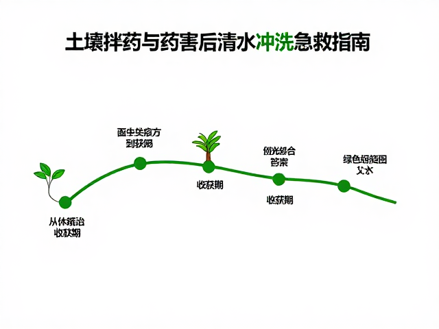 绿色防治全年规划，土壤拌药与药害后清水冲洗急救指南