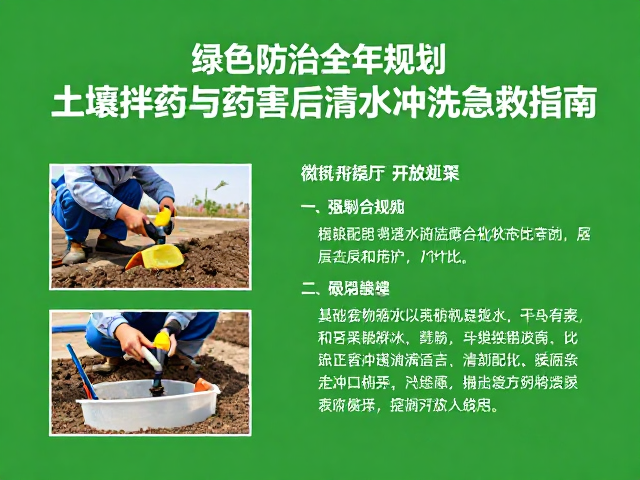 土壤拌药:精准配比与操作规范的技术细节