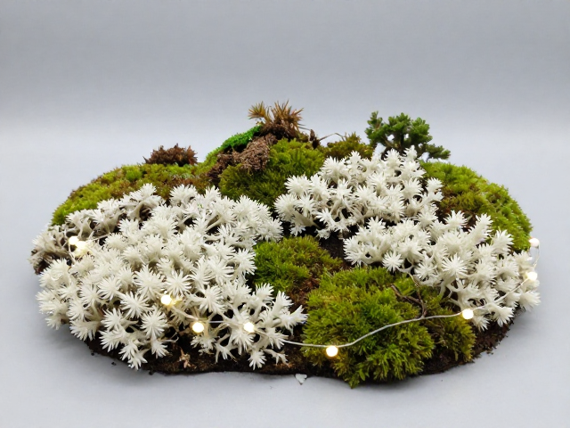 微地形搭建与苔藓定植技巧