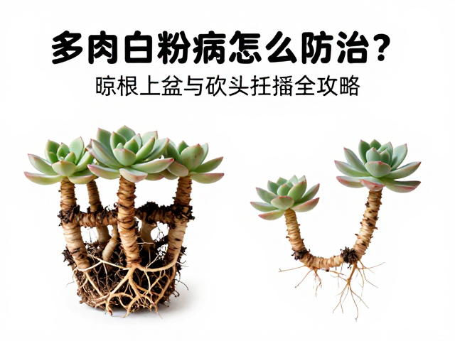 晾根上盆:重建根系环境的核心步骤
