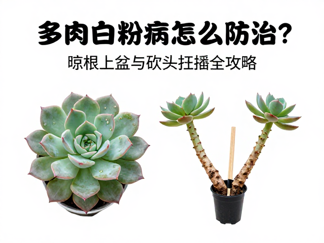 砍头扦插:重度感染下的再生策略