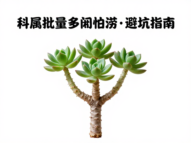 新手按科属批量养多肉，老桩耐旱怕涝，避坑指南