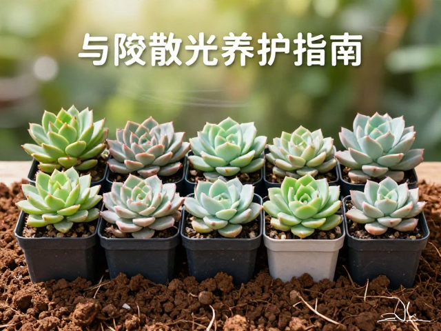 多肉拼盘上盆间距的科学计算