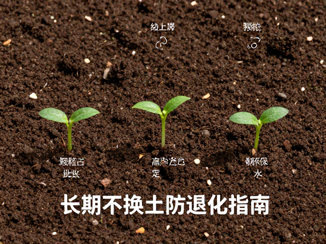 长期不换土防退化,维持土壤结构与肥力平衡