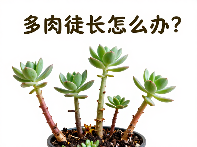多肉徒长怎么办？露养防虫治病，枝插繁殖全攻略