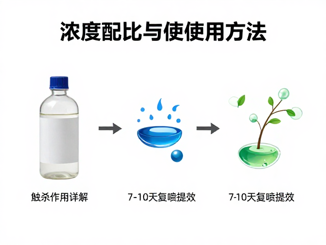 触杀药剂的作用机理与渗透特性