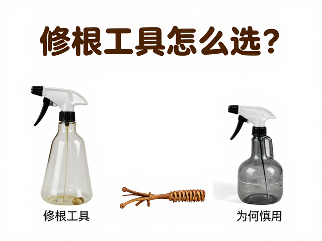 造景避坑指南，修根工具怎么选？喷雾壶为何慎用？