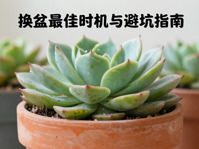 观察植株状态判断换盆需求