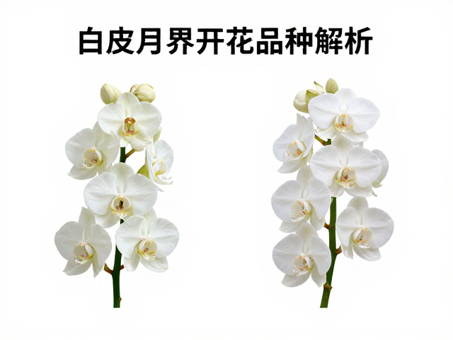 白皮月界开花品种解析，状态图与实物差异大吗？