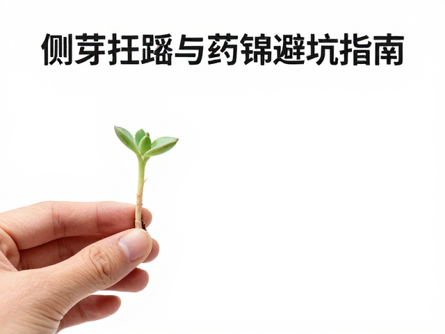 侧芽扦插的操作细节与环境控制